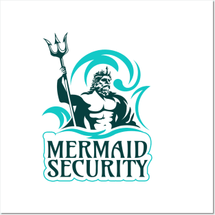 Mermaid Security Posters and Art
